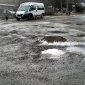 Това е точно на обръщалото на маршрутките на Владая
